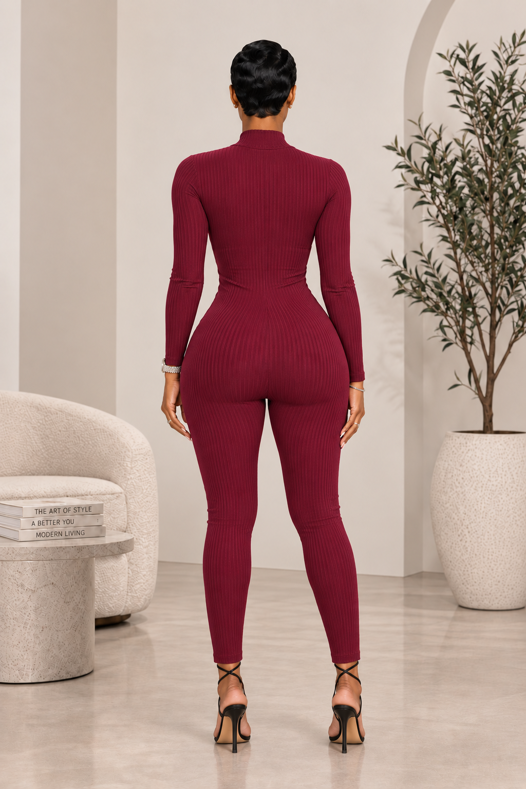 At once "jumpsuit"