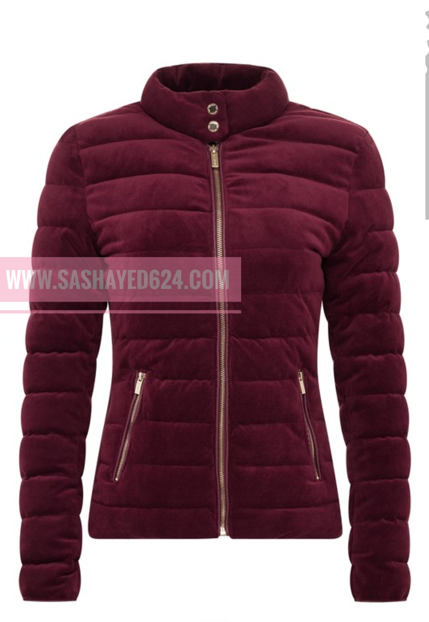 Velevt puffer "coat"