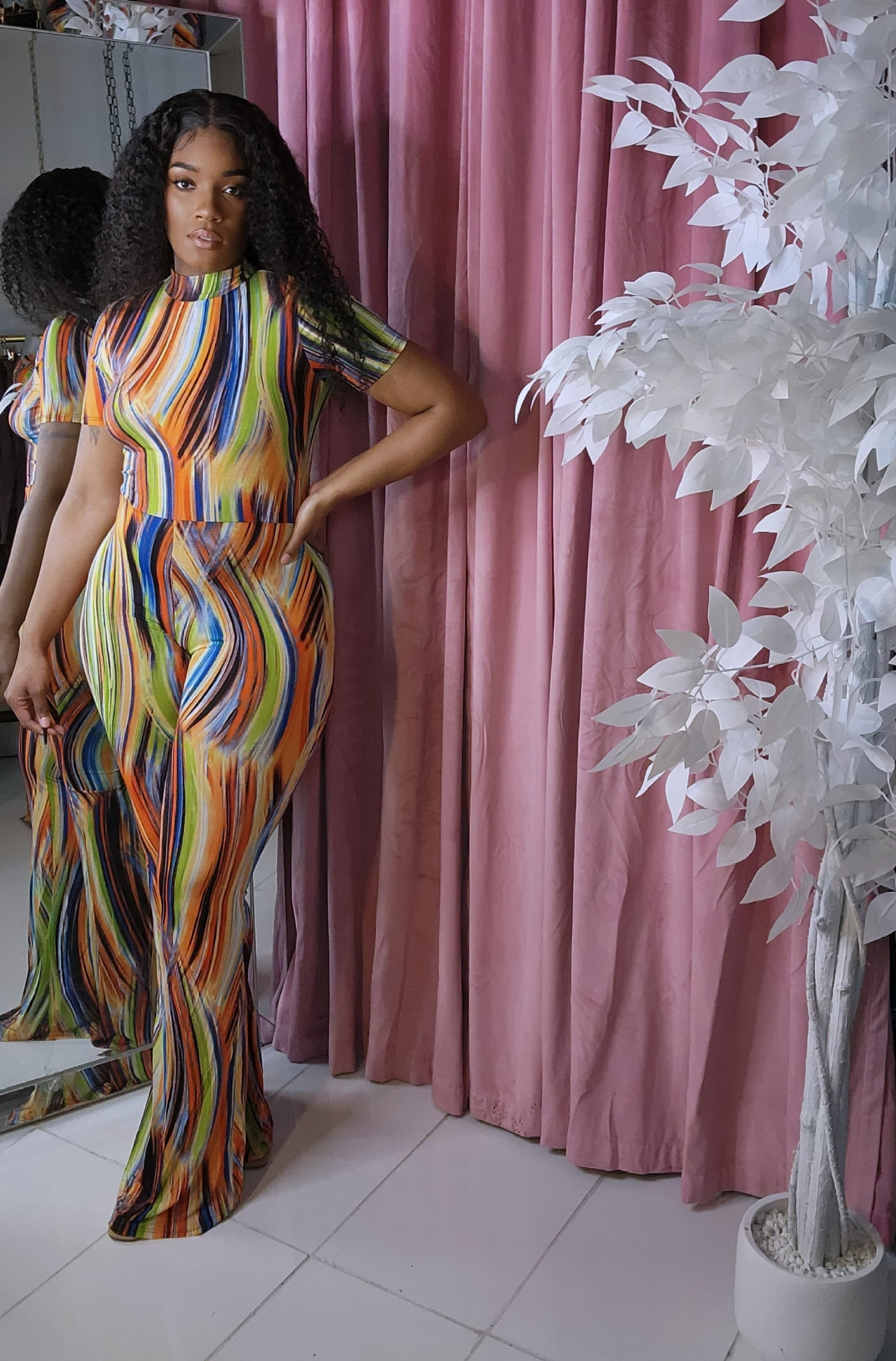 Around my world "jumpsuit"
