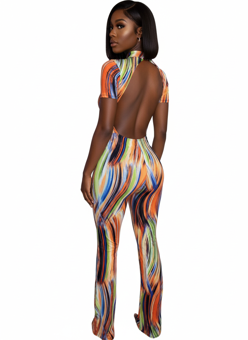 Around my world "jumpsuit"