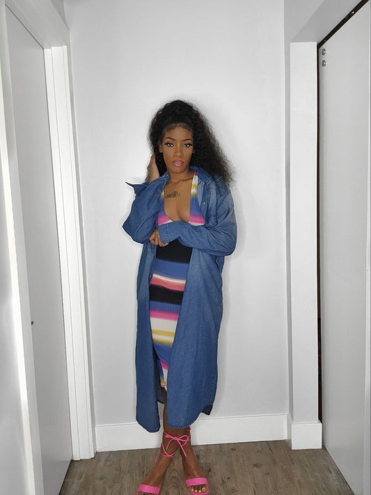Soft denim "jacket"