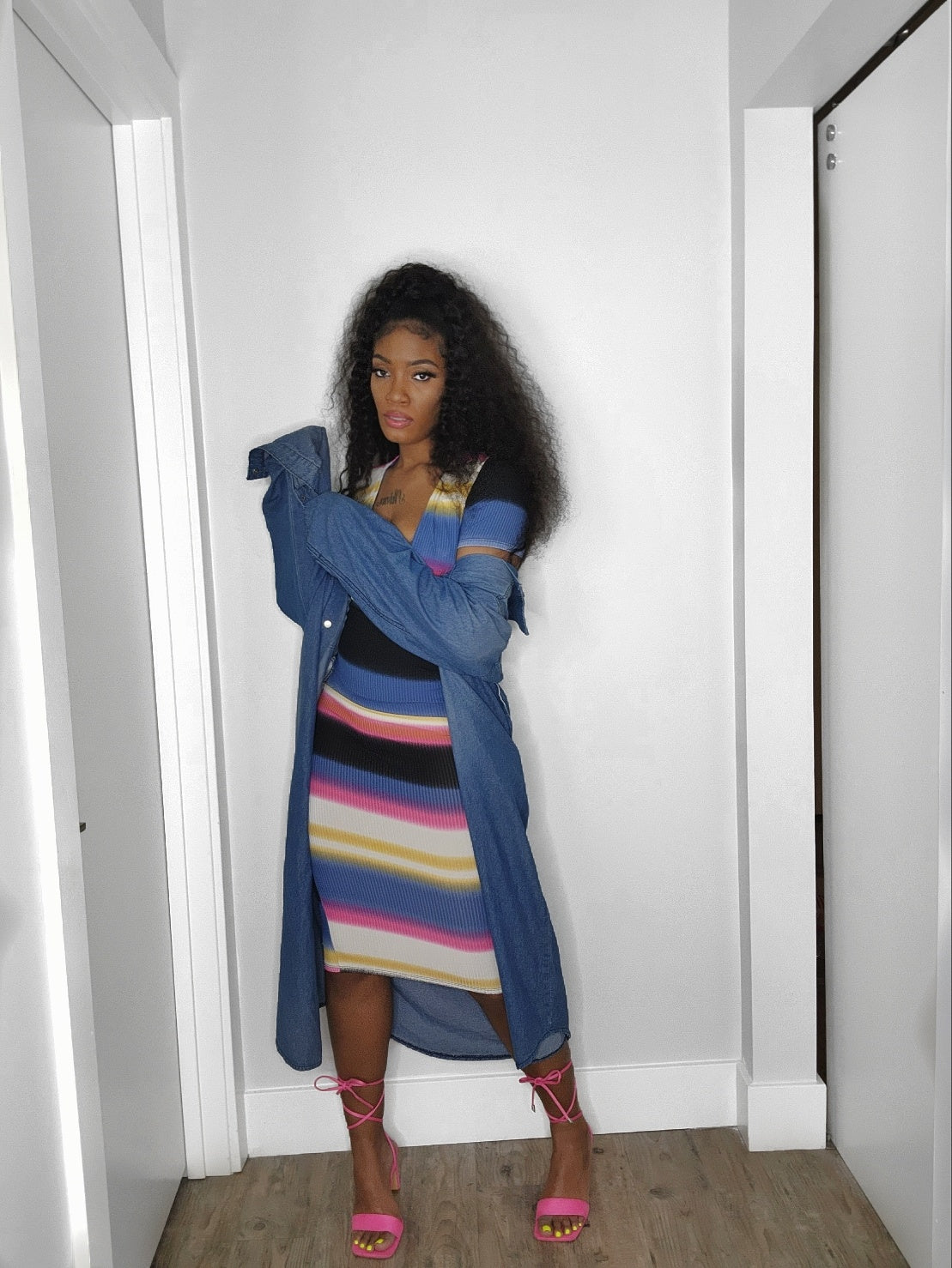 Soft denim "jacket"